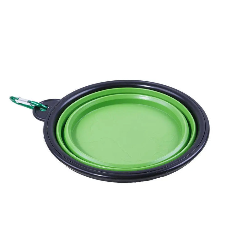 3 - In - 1 Dog Traction Rope And Folding Bowl Set - Gazebo Pet Hub