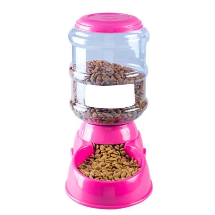 3.5L Smart Pet Oasis: Automatic Cat And Dog Waterer And Feeder - Gazebo Pet Hub
