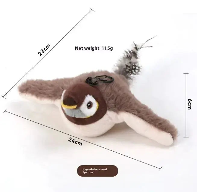 Flapping Bird Cat Toy Gazebo Pet Hub
