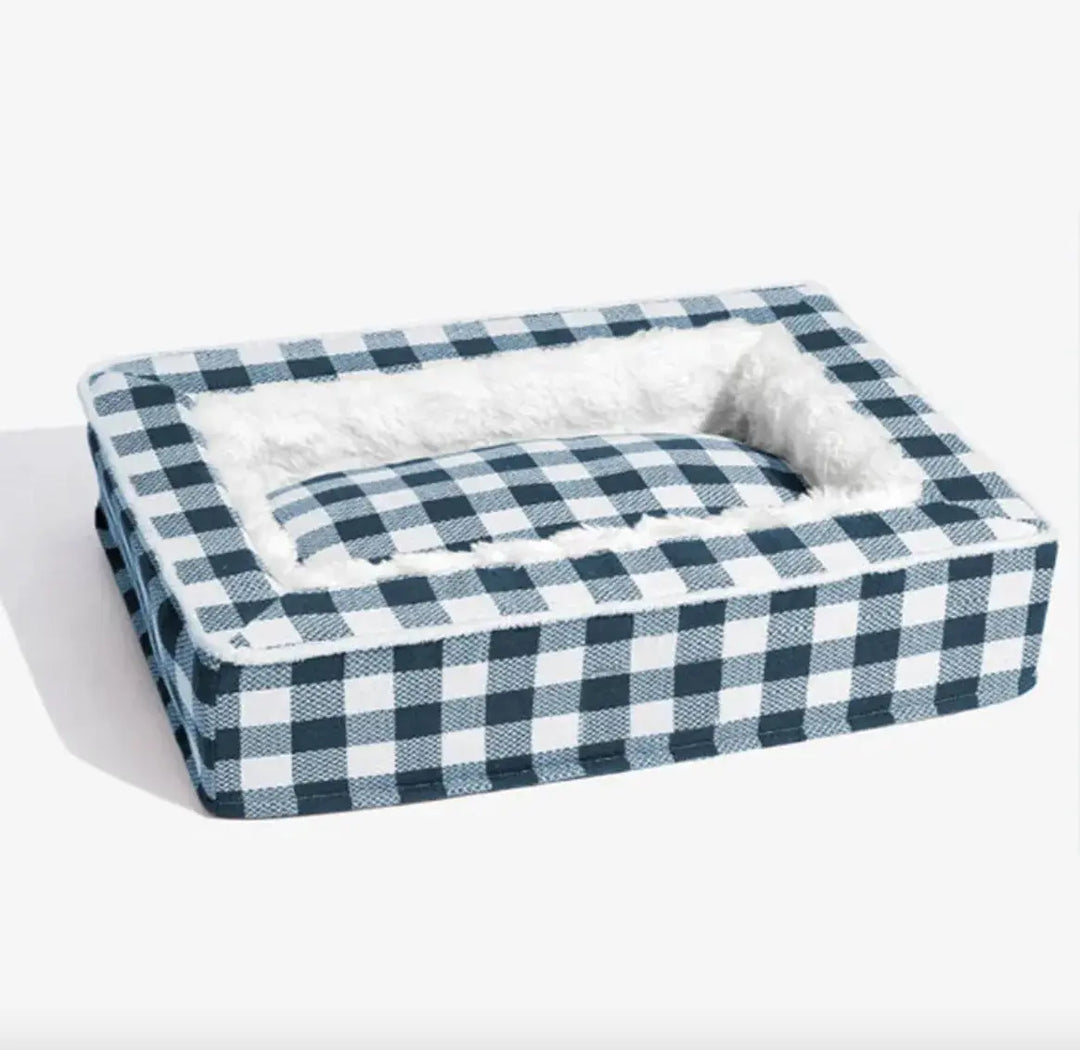Classic Plaid Pet Bed (Removable & Washable) Gazebo Pet Hub