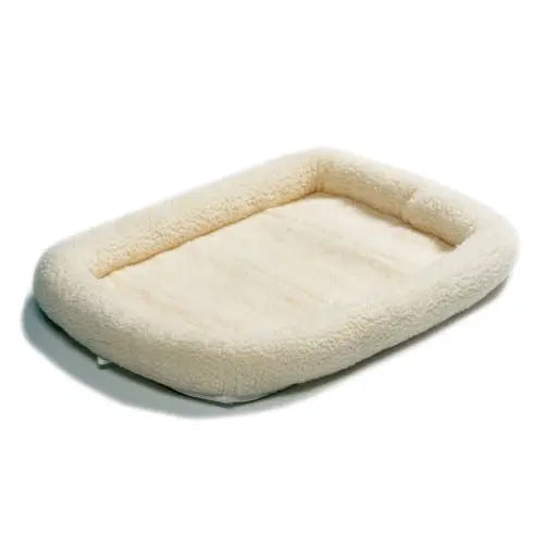 36 x 23 inch Synthetic Sheepskin Fleece Dog Bed - Medium size Dogs FastFurnishings