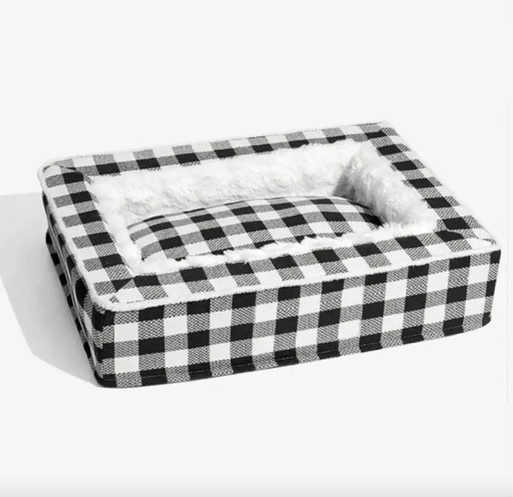 Classic Plaid Pet Bed (Removable & Washable) Gazebo Pet Hub