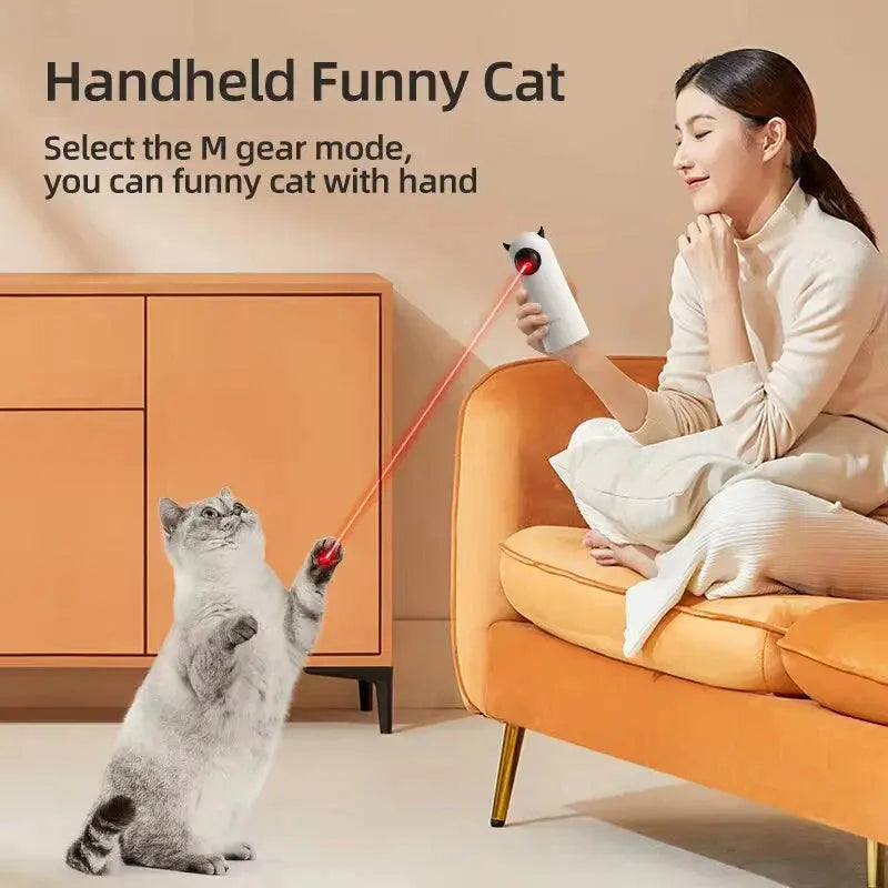 Automatic Cat Toy – Interactive Smart LED Laser - Gazebo Pet Hub