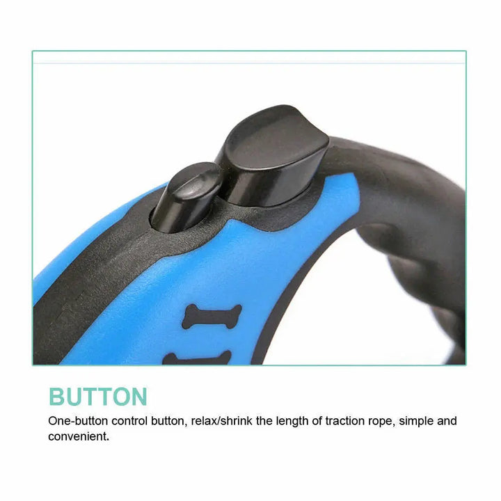 Automatic Retractable Dog Leash - Dual Size Options with Brake & Lock Safety System - Gazebo Pet Hub