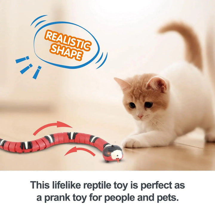 Automatic Smart Sensing Snake Pet Toy - Gazebo Pet Hub