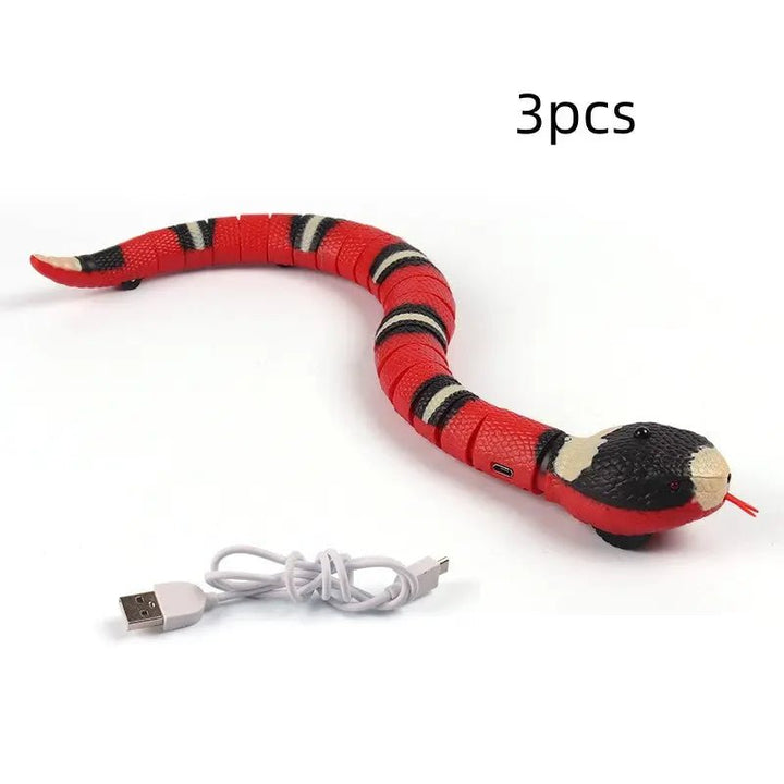 Automatic Smart Sensing Snake Pet Toy - Gazebo Pet Hub