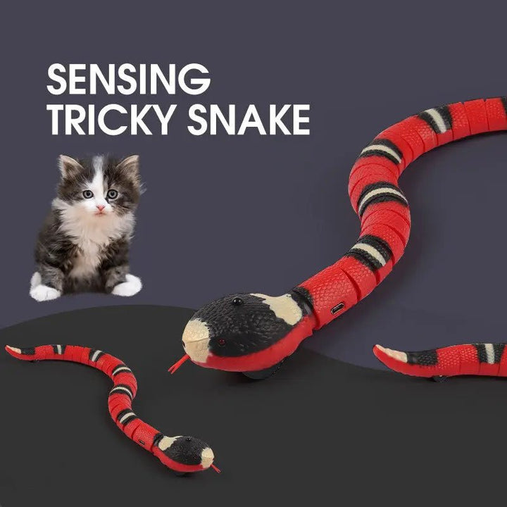 Automatic Smart Sensing Snake Pet Toy - Gazebo Pet Hub