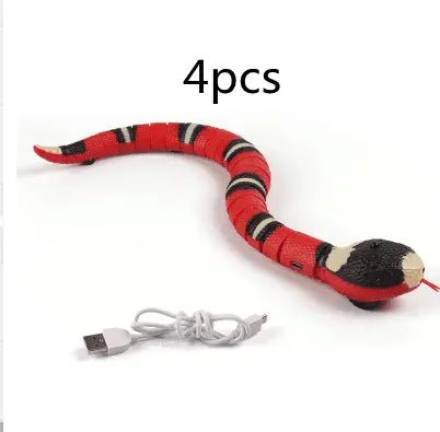 Automatic Smart Sensing Snake Pet Toy - Gazebo Pet Hub