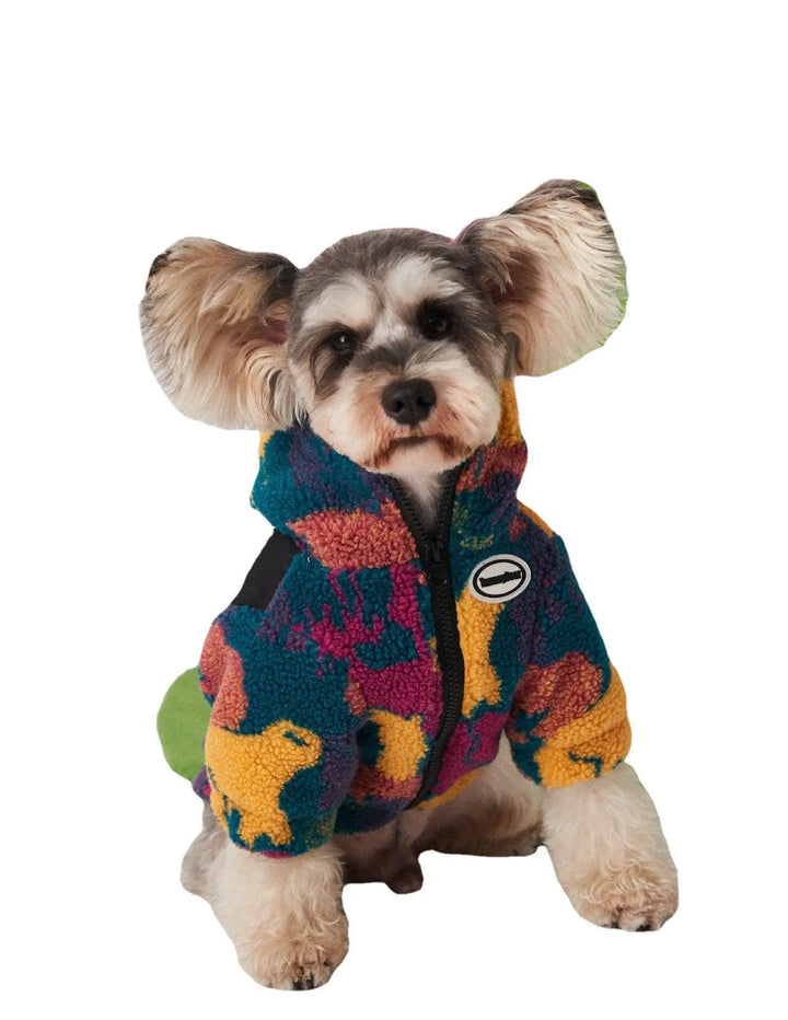 Autumn And Winter Camouflage Thick Dog Clothes For Small And Medium - Sized Pets - Gazebo Pet Hub