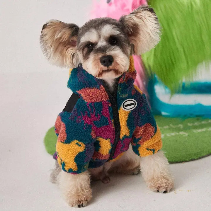 Autumn And Winter Camouflage Thick Dog Clothes For Small And Medium - Sized Pets - Gazebo Pet Hub