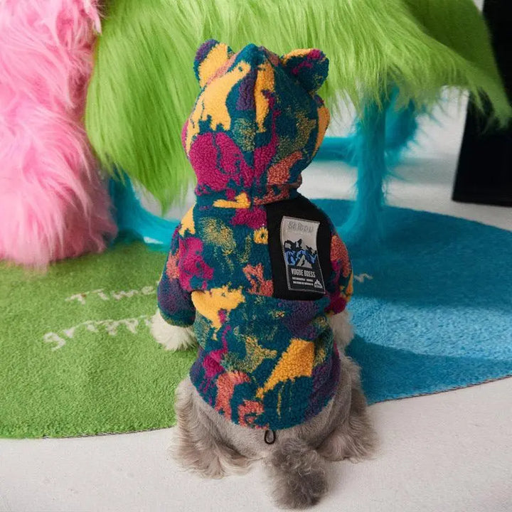 Autumn And Winter Camouflage Thick Dog Clothes For Small And Medium - Sized Pets - Gazebo Pet Hub
