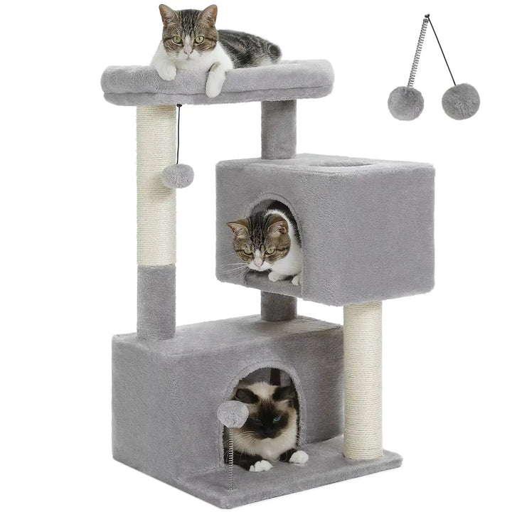 Cat Tree for Large Cats Cat Tower for Indoor - Gazebo Pet Hub