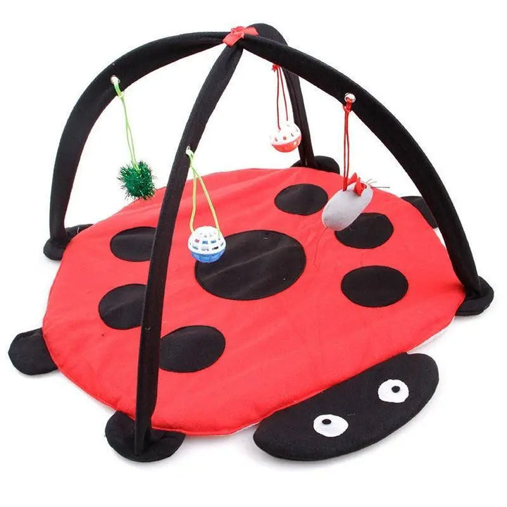 Cozycat Foldable Cartoon Cat Play Tent Hammock: The Ultimate Cat Haven - Gazebo Pet Hub