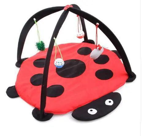 Cozycat Foldable Cartoon Cat Play Tent Hammock: The Ultimate Cat Haven - Gazebo Pet Hub