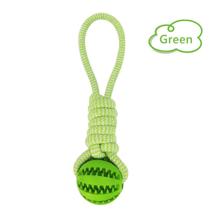 Dental Health Pet Rope Ball Toy - Gazebo Pet Hub