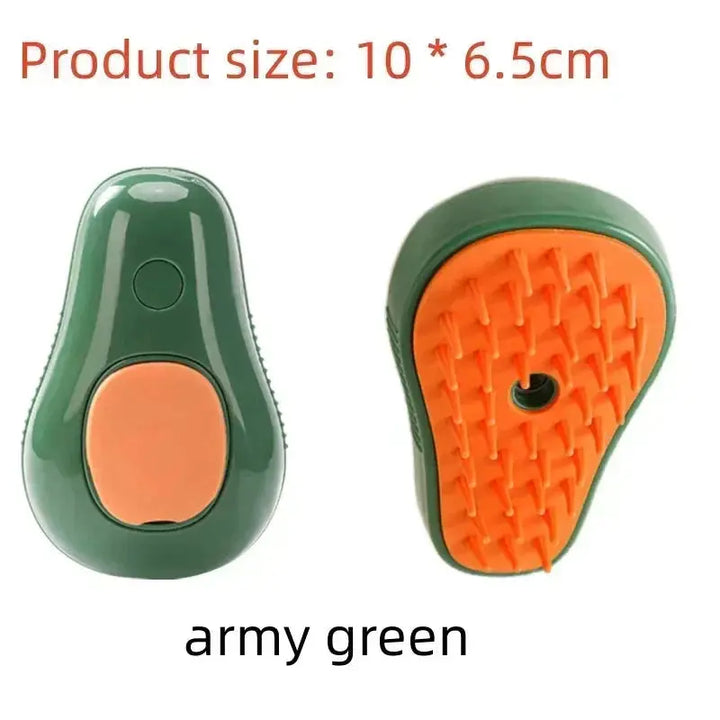 Electric Cat Steam Brush – 3 - In - 1 Pet Grooming Comb with Water Spray for Cats and Dogs, USB Rechargeable - Gazebo Pet Hub