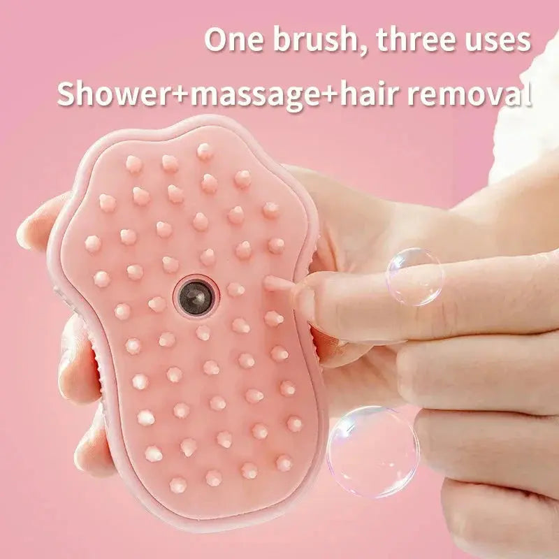 Electric Cat Steam Brush – 3 - In - 1 Pet Grooming Comb with Water Spray for Cats and Dogs, USB Rechargeable - Gazebo Pet Hub