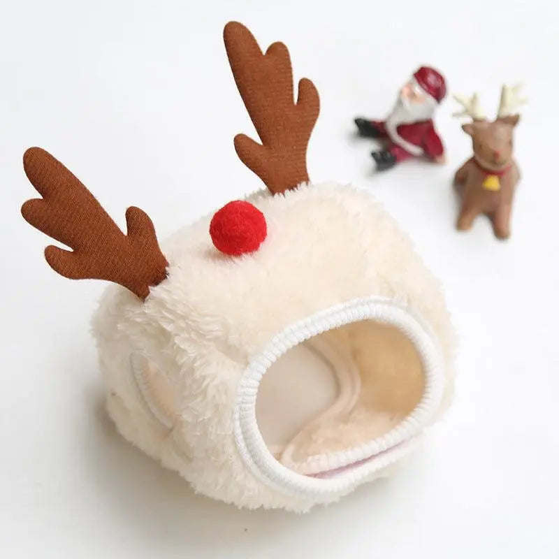 Festive Pet Christmas Hat And Saliva Towel Set - Perfect For Your Furry Friends! - Gazebo Pet Hub