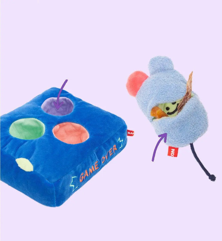 Haunted Hideaway: Interactive Ghost Mouse Plush Toy With Food - Hiding Feature - Gazebo Pet Hub