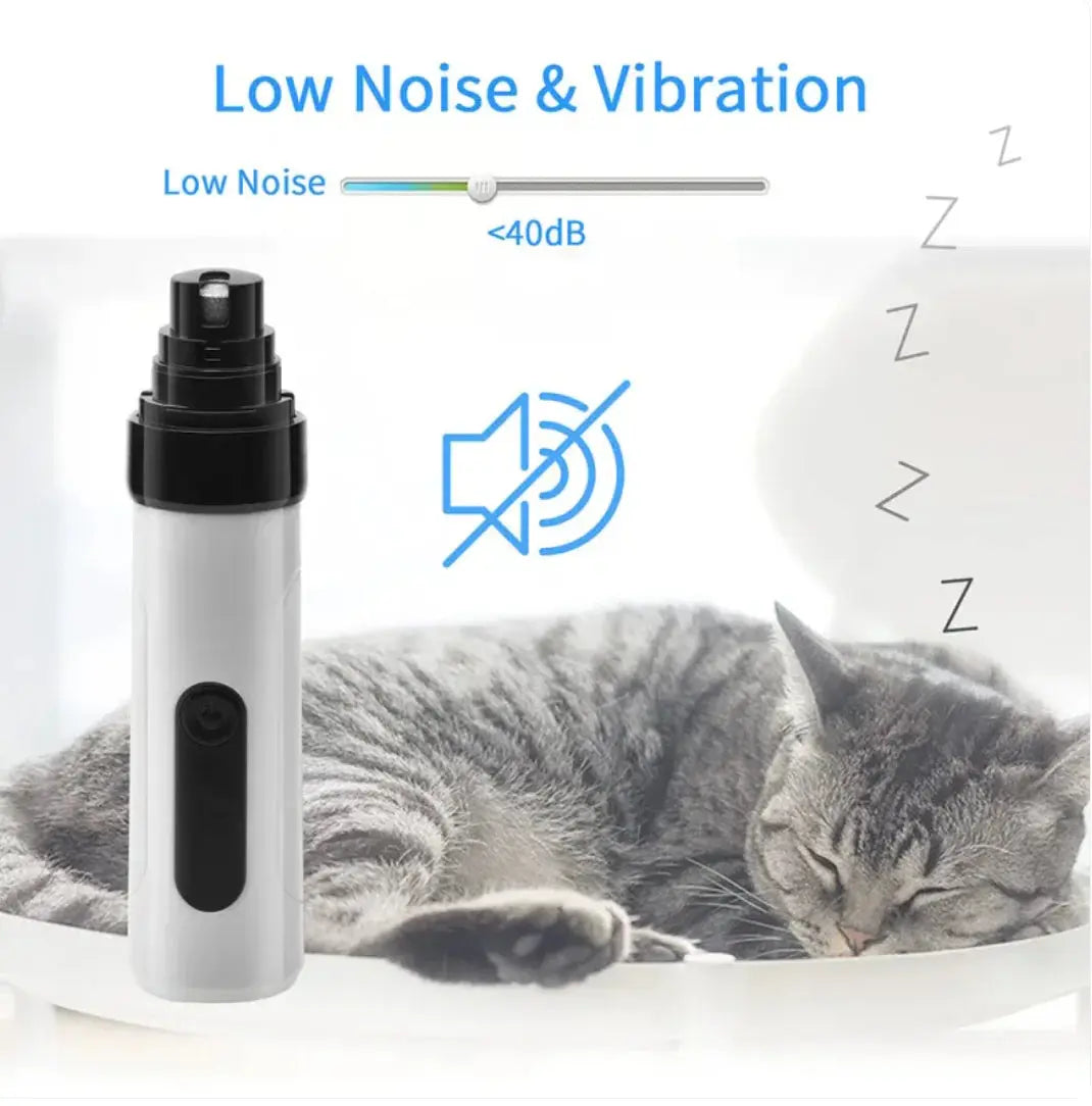 Rechargeable Electric Pet Nail Grinder Gazebo Pet Hub