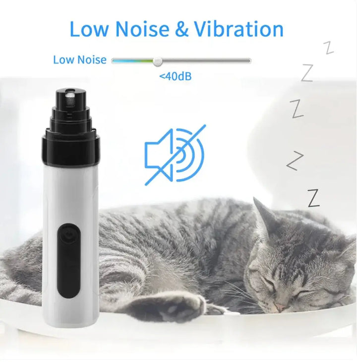 Rechargeable Electric Pet Nail Grinder Gazebo Pet Hub