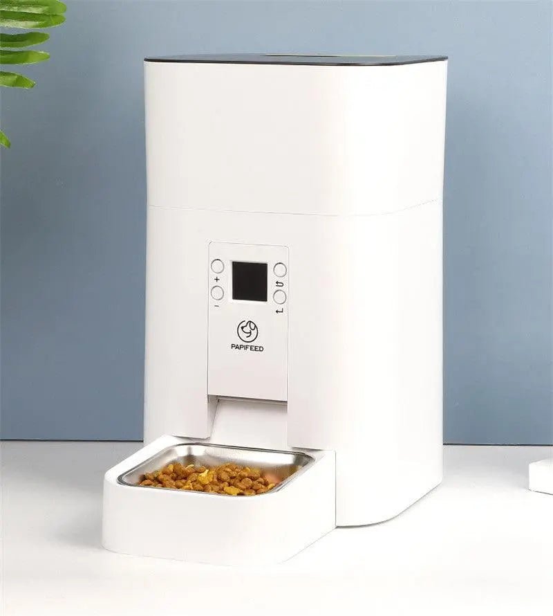 Intelligent Pet Provisions: Color Screen Smart Feeder With Quantitative Feeding - Gazebo Pet Hub