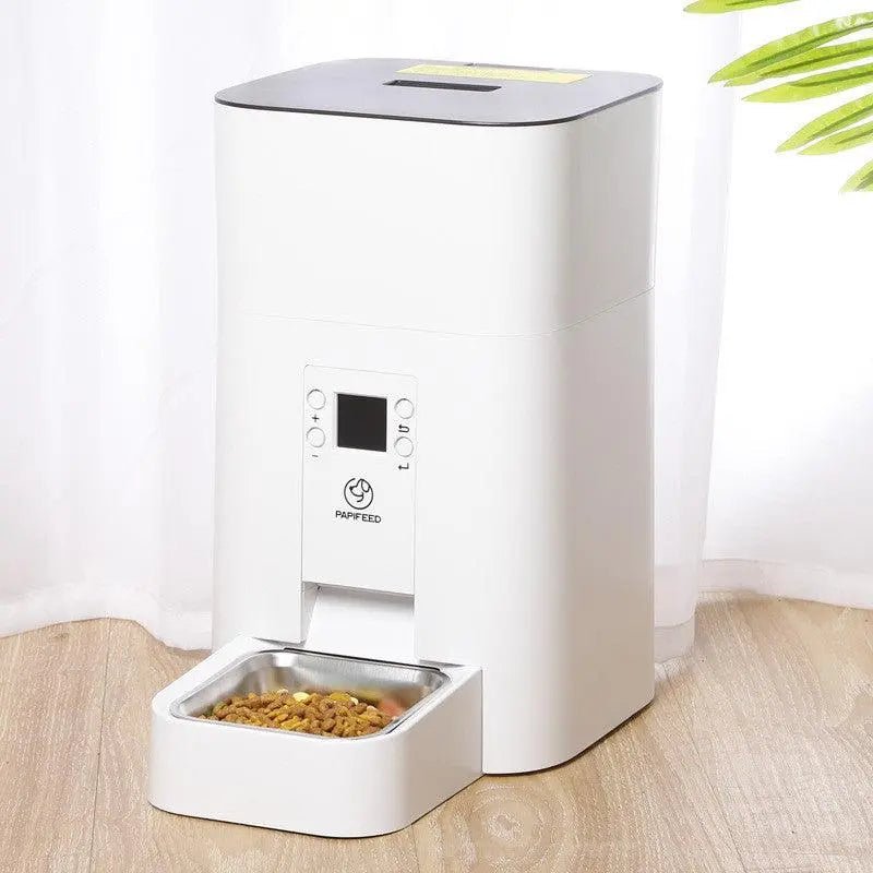 Intelligent Pet Provisions: Color Screen Smart Feeder With Quantitative Feeding - Gazebo Pet Hub