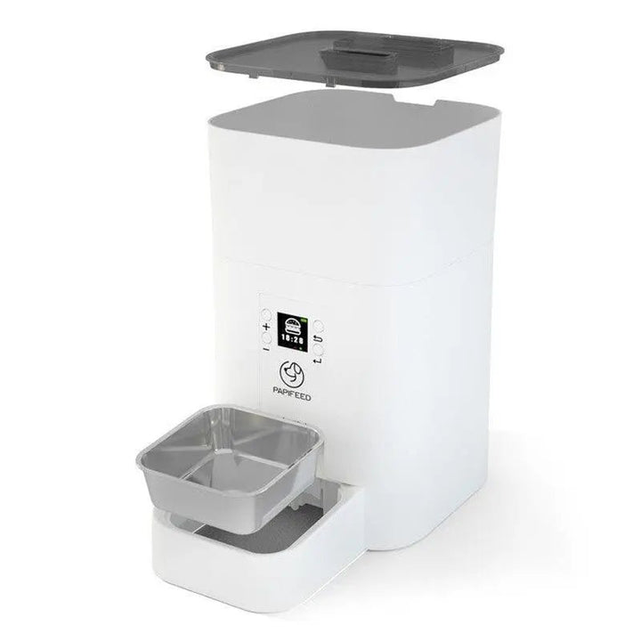 Intelligent Pet Provisions: Color Screen Smart Feeder With Quantitative Feeding - Gazebo Pet Hub