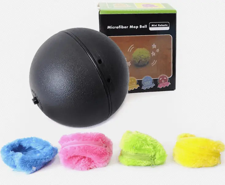 Interactive Plush Pet Toy Ball With Electric Motion - Gazebo Pet Hub