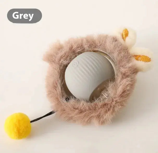 PurrPlay Self-Rolling Cat Toy Ball Gazebo Pet Hub