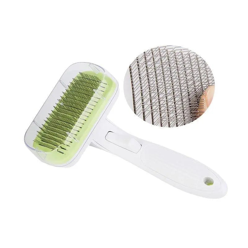 Luxury Pet Grooming Tool: Automatic Hair Brush Remover For Dogs And Cats - Gazebo Pet Hub