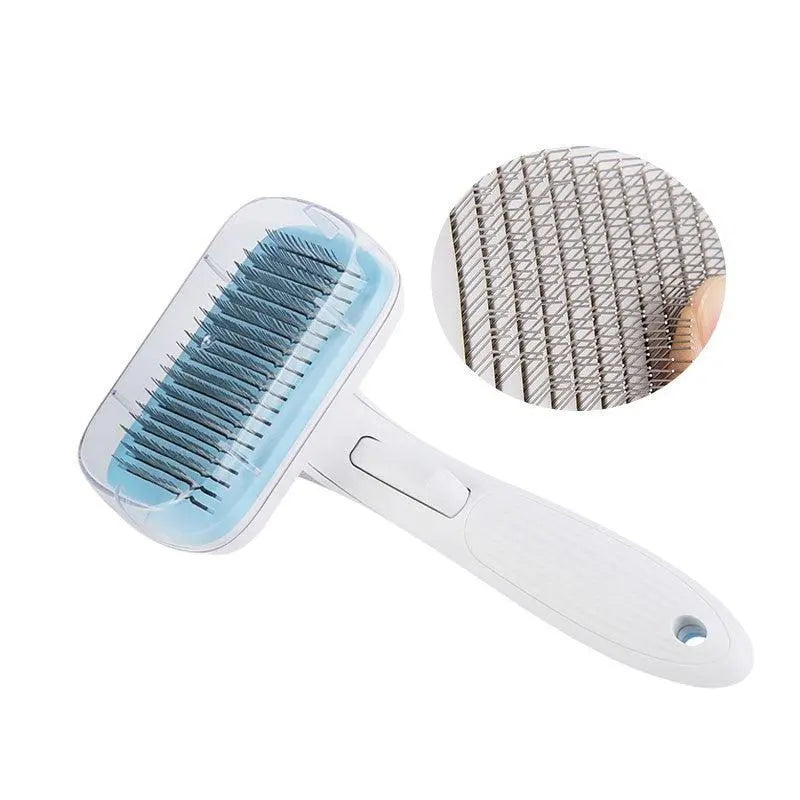 Luxury Pet Grooming Tool: Automatic Hair Brush Remover For Dogs And Cats - Gazebo Pet Hub