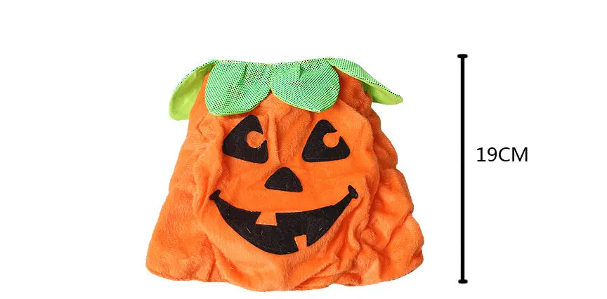 Pet Pumpkin Leaf Costume - Creative Halloween Cat Cosplay Clothing - Gazebo Pet Hub