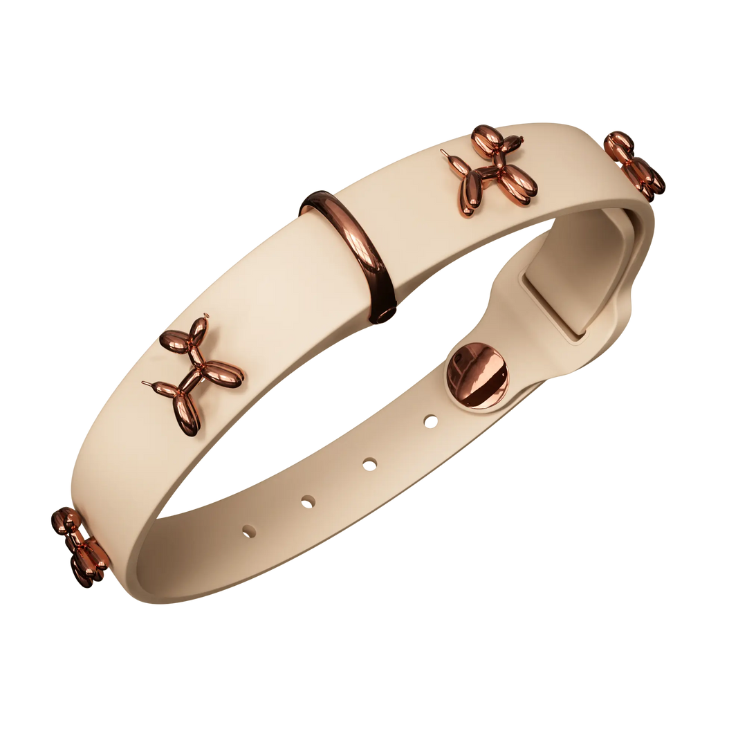 Ballon Beige Dog Collar | Premium Collar | SANDDOG SANDDOG