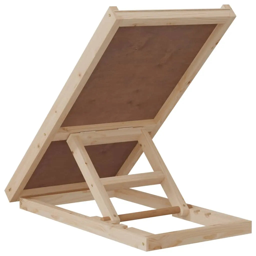 vidaXL Dog Ramp Foldable Adjustable Canine Ramp for Car Bed Solid Wood Fir - Gazebo Pet Hub