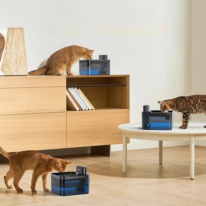 Wireless Automatic Water Fountain Pet Dispenser - Gazebo Pet Hub